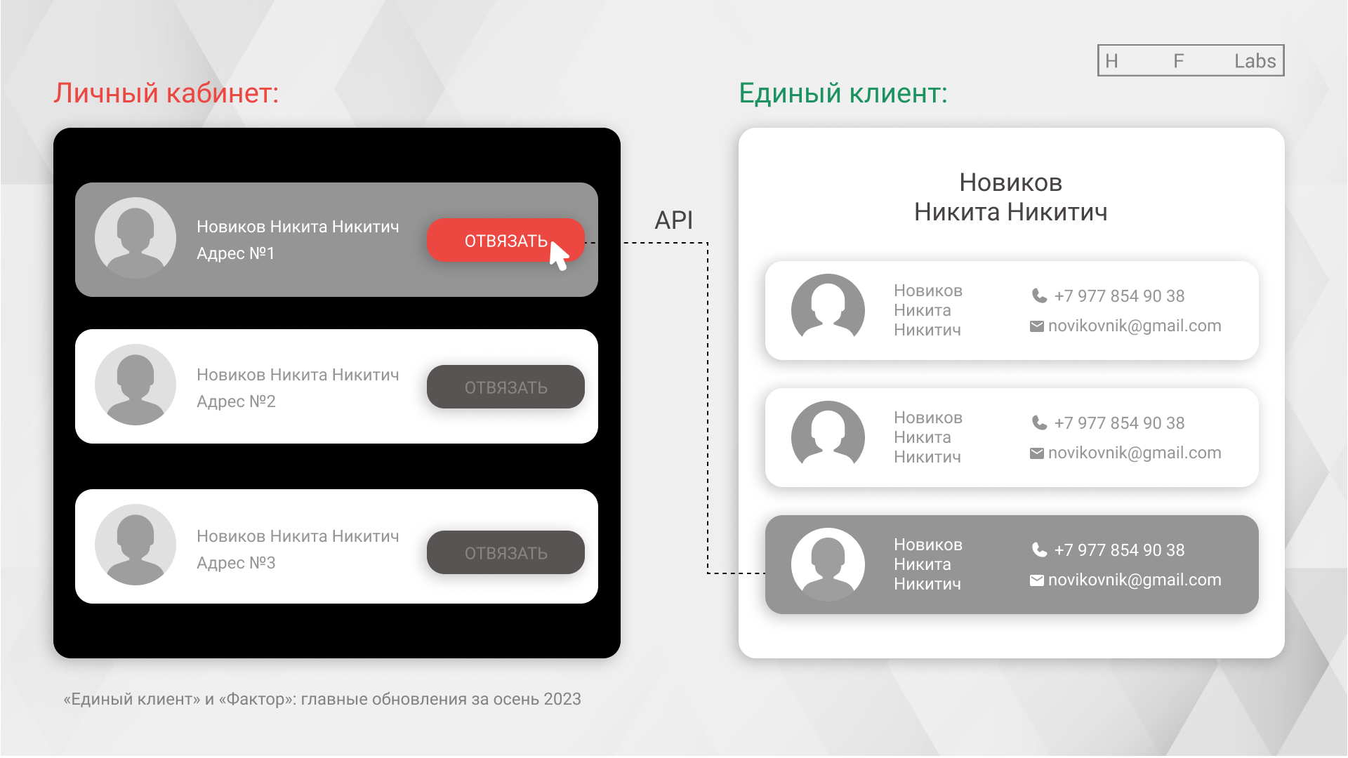 «Единый клиент» и «Фактор»: главные обновления за осень